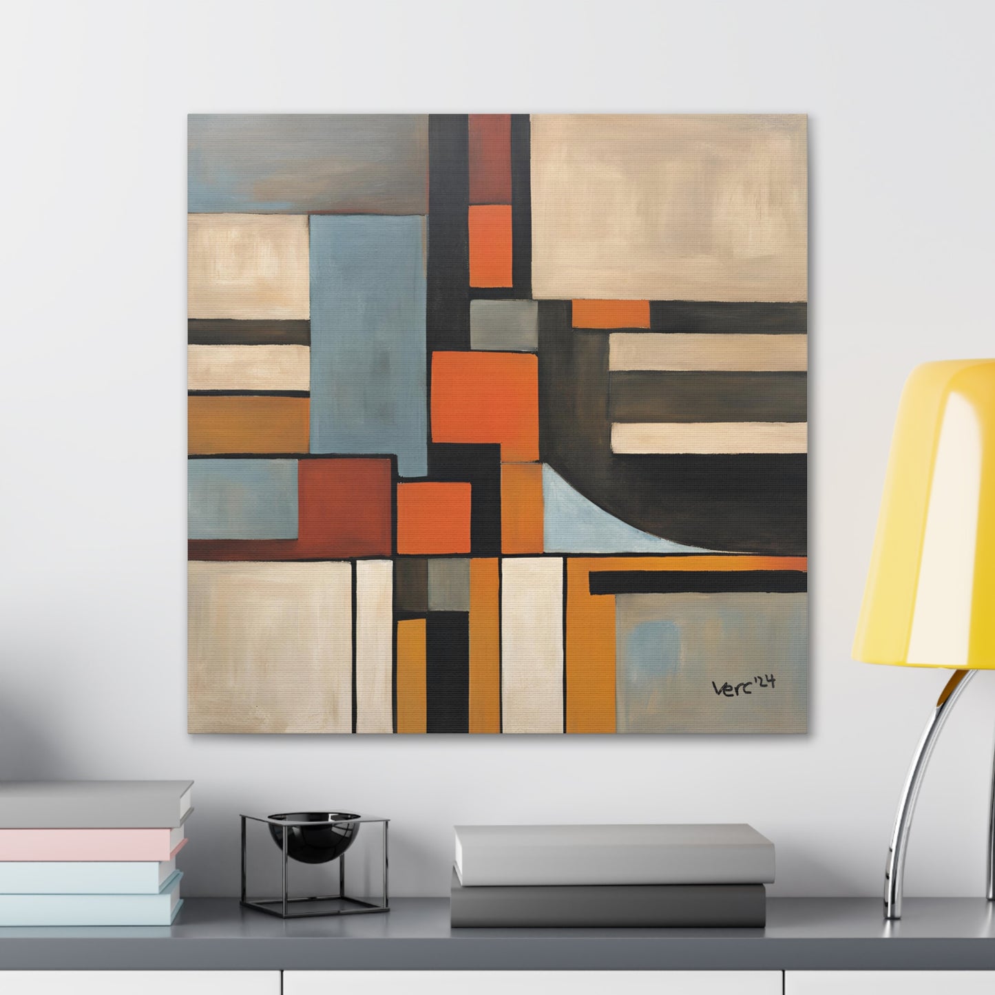 Vercmagnus Geometric Canvas Gallery Wrap