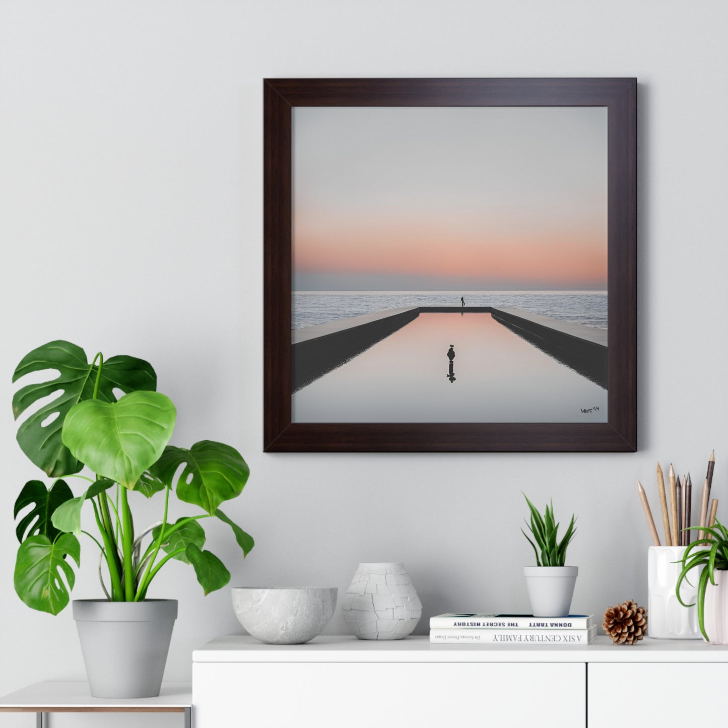 Framed Photography Wall Art Poster 001 1 By Vercmagnus