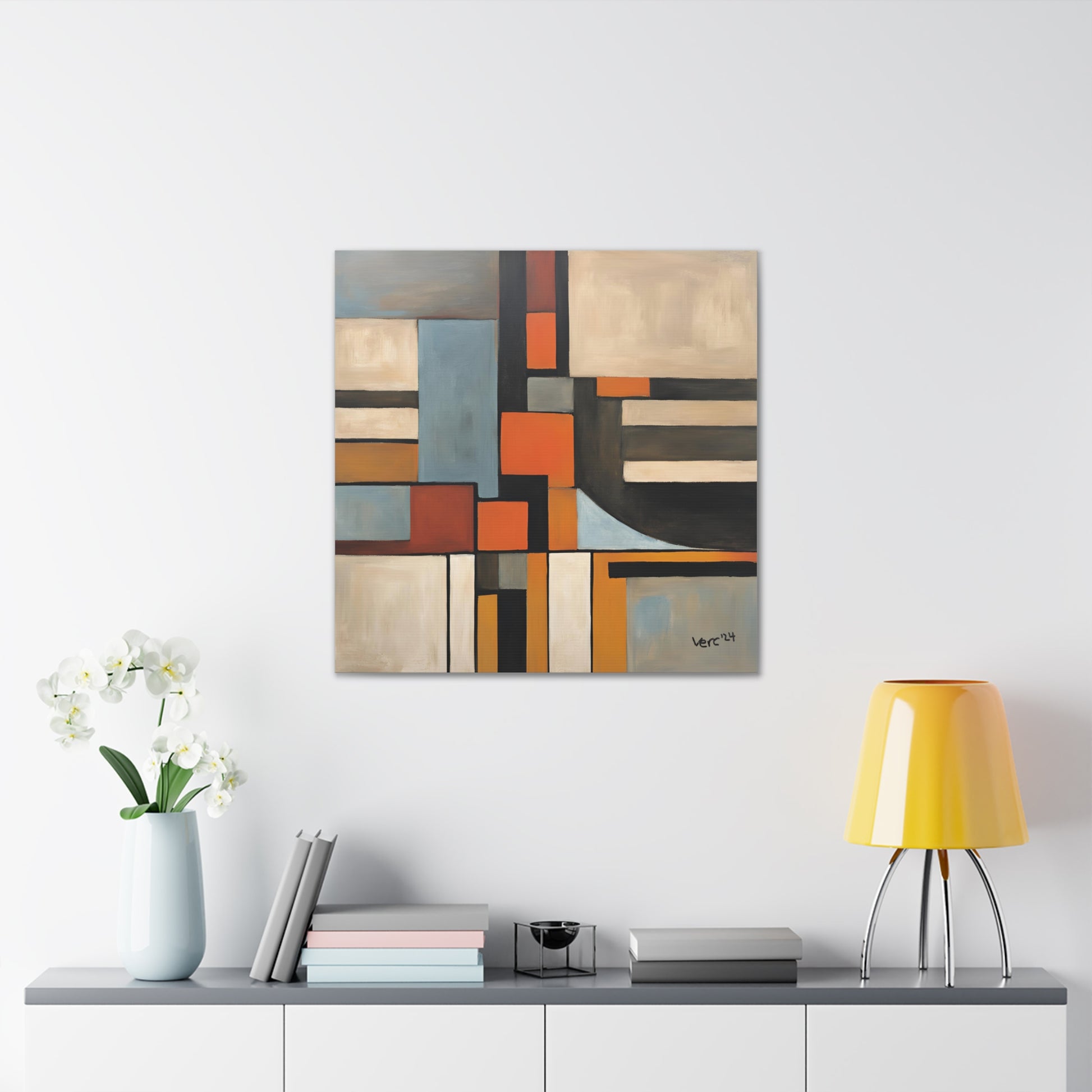 Vercmagnus Geometric Canvas Gallery Wrap