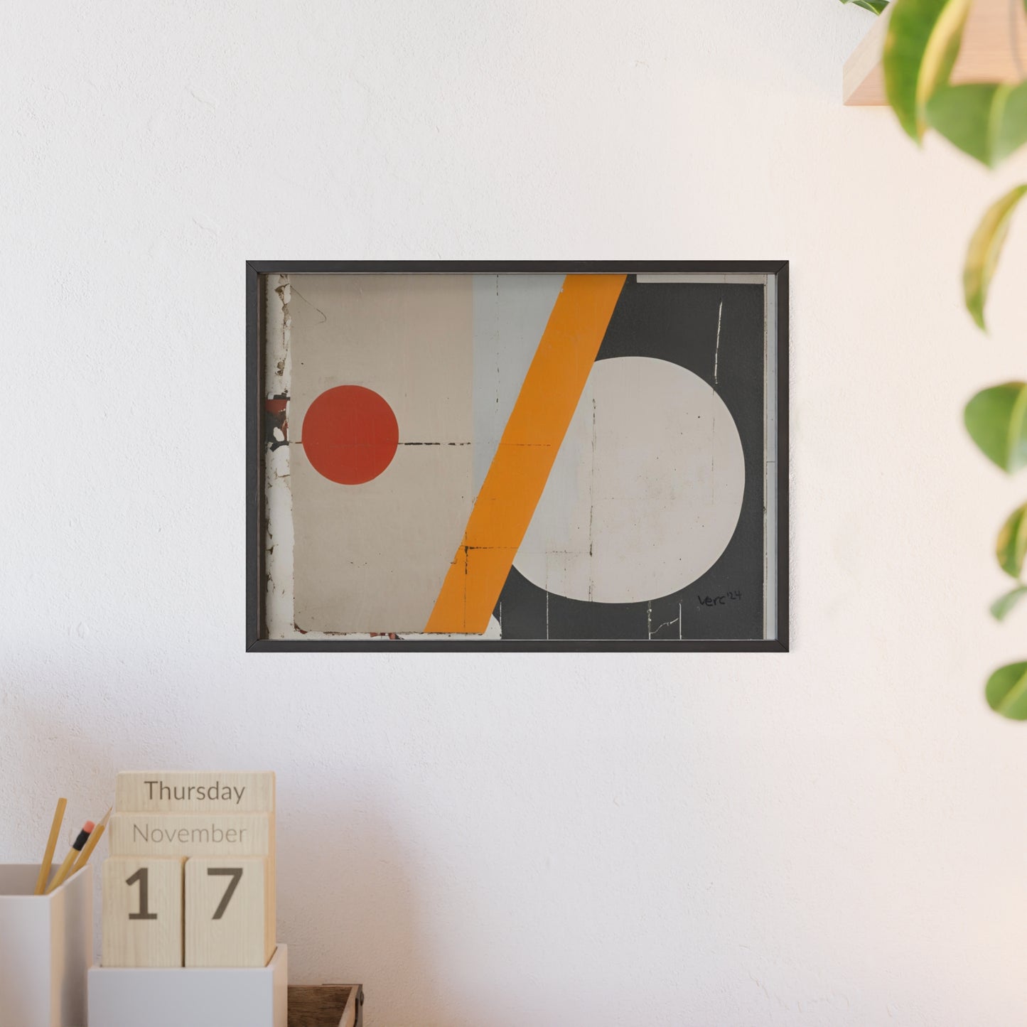 Modern Minimalist Framed Wall Art By Vercmagnus