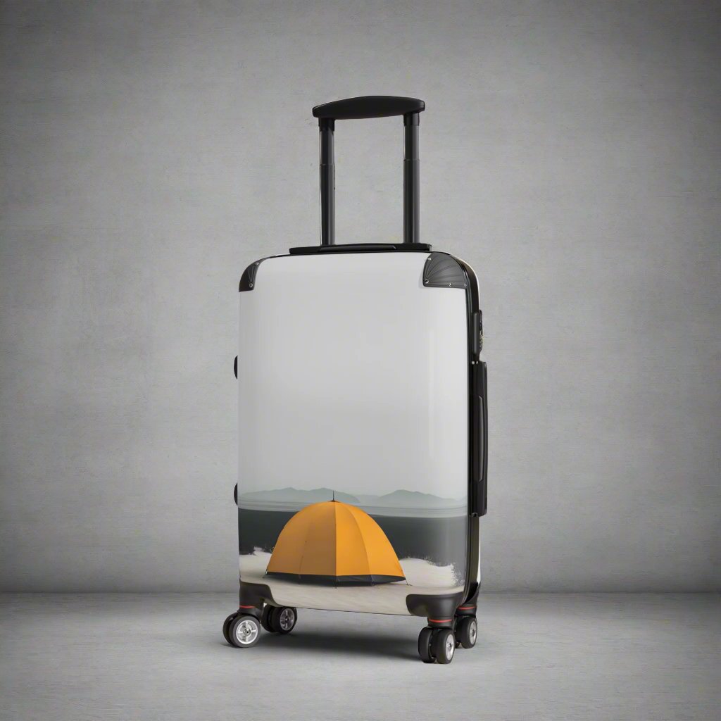 Travel Suitcase Collectible with Photography by VercMagnus