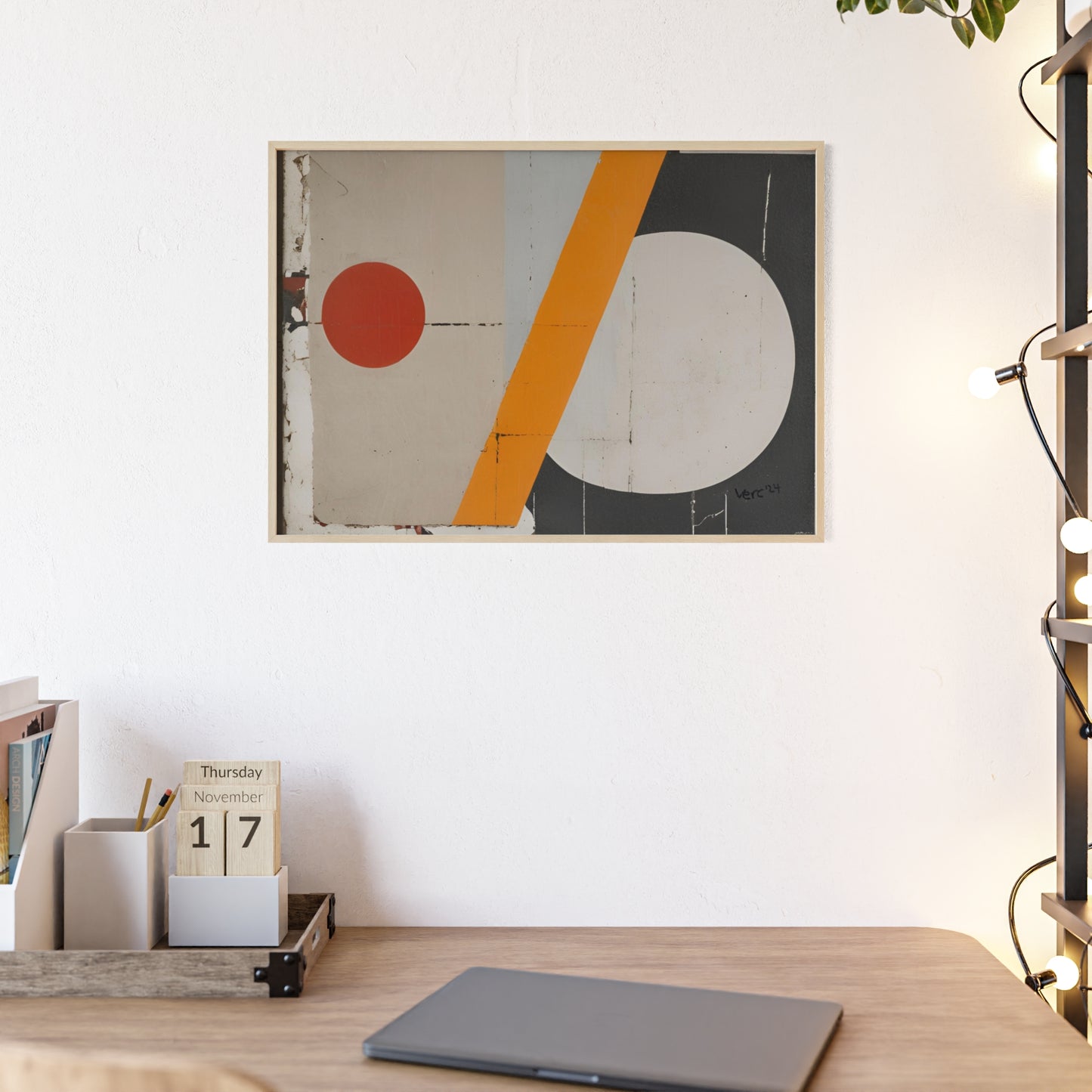 Modern Minimalist Framed Wall Art By Vercmagnus