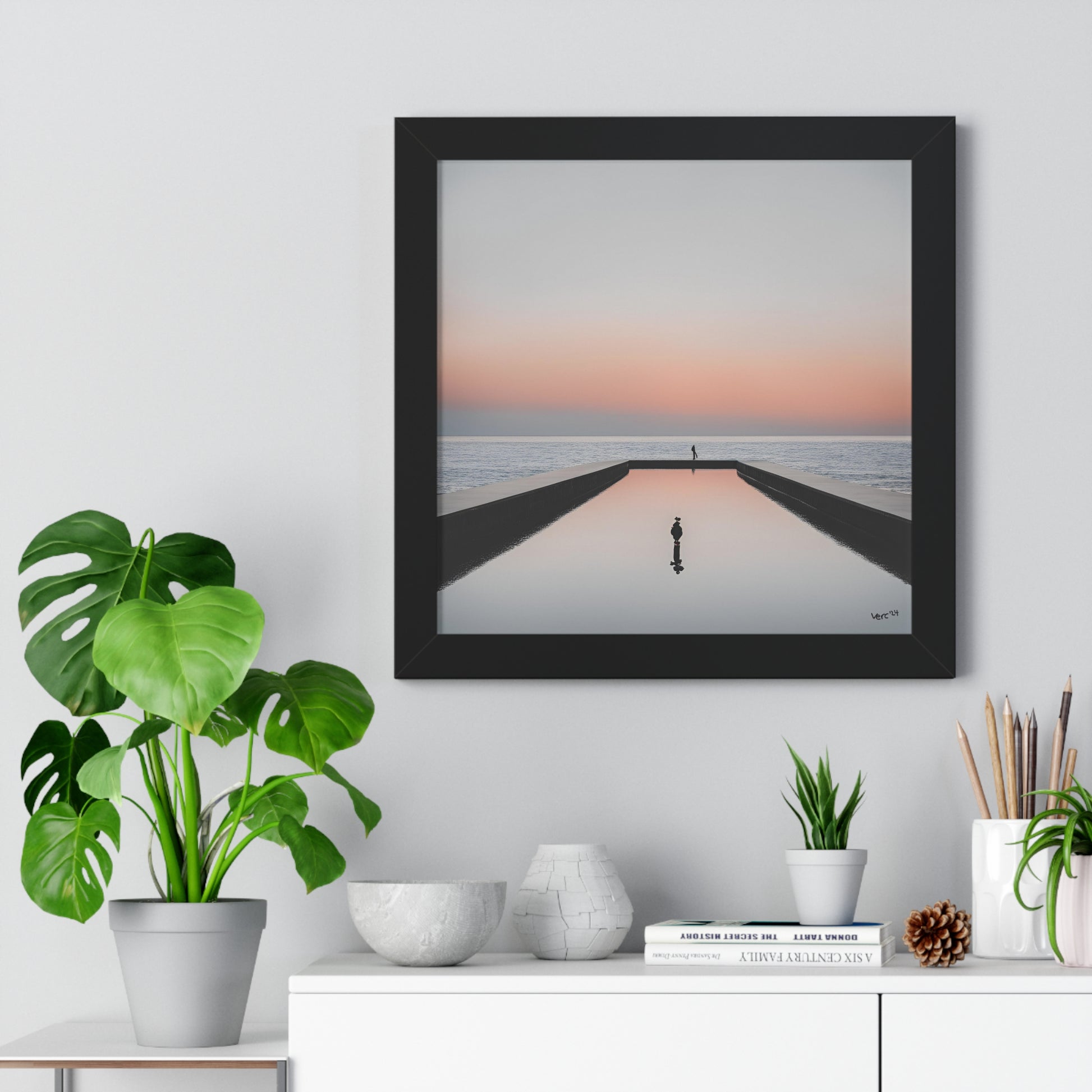 Framed Photography Wall Art Poster 001 1 By Vercmagnus