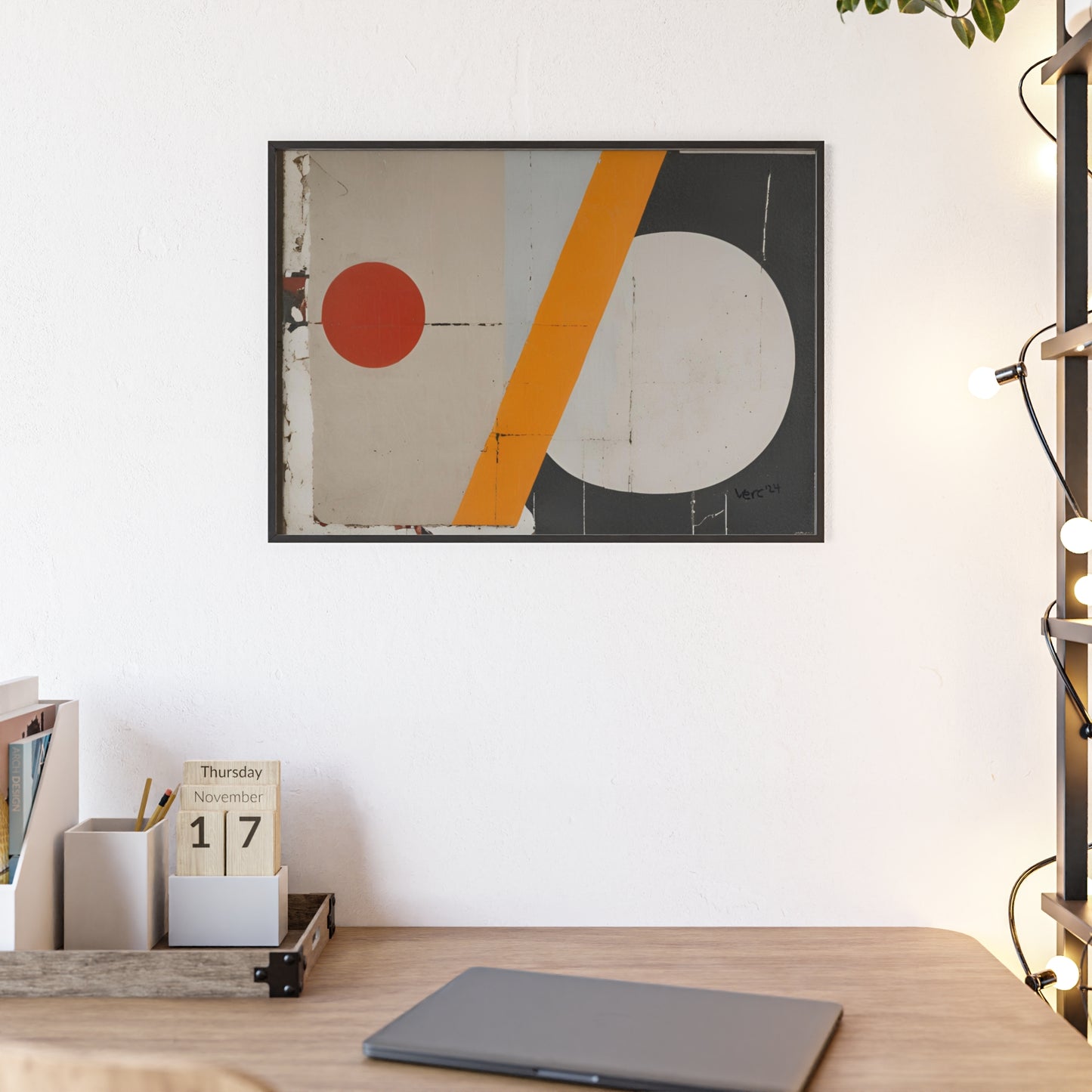 Modern Minimalist Framed Wall Art By Vercmagnus