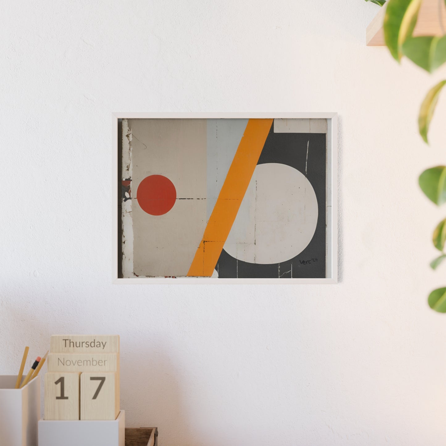 Modern Minimalist Framed Wall Art By Vercmagnus