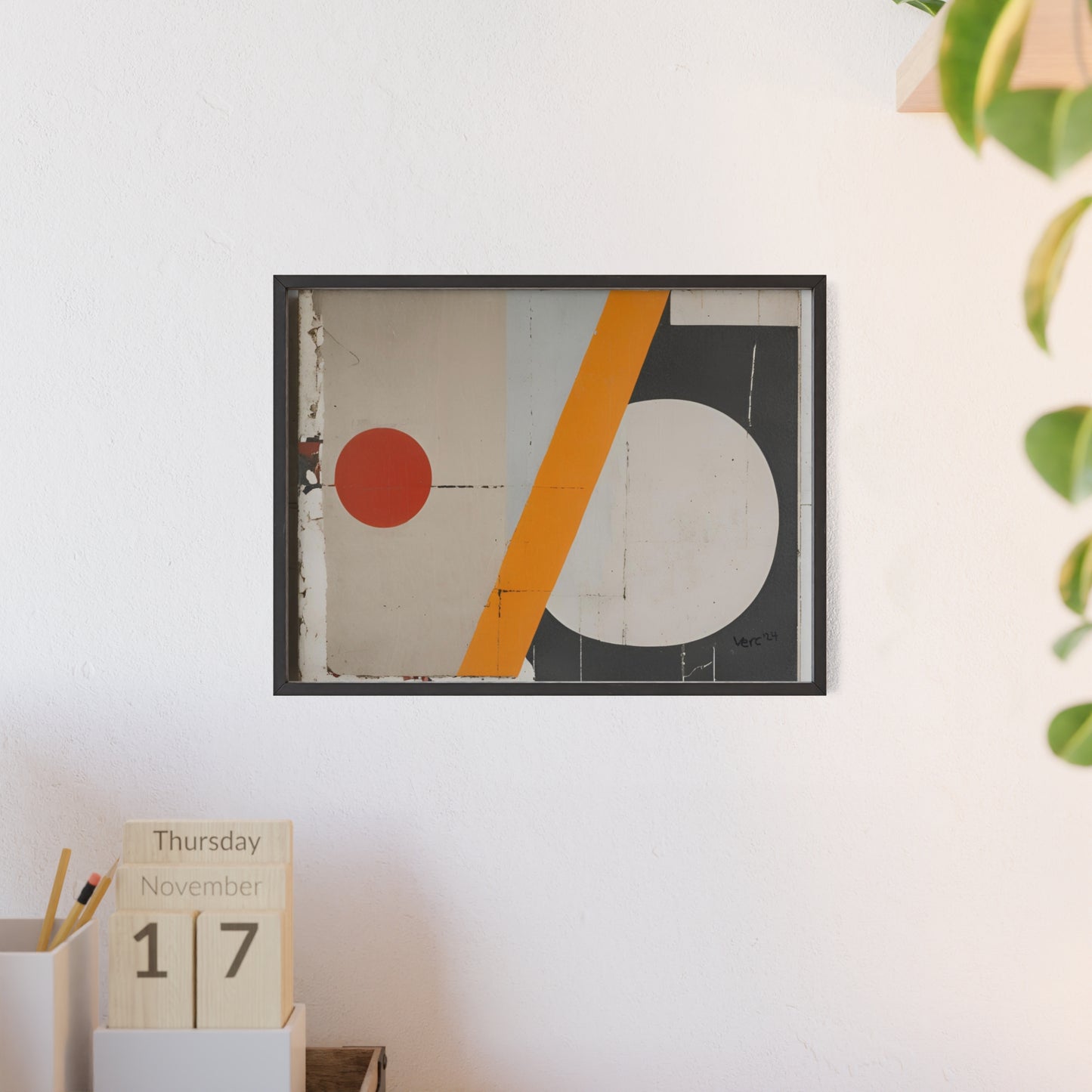 Modern Minimalist Framed Wall Art By Vercmagnus