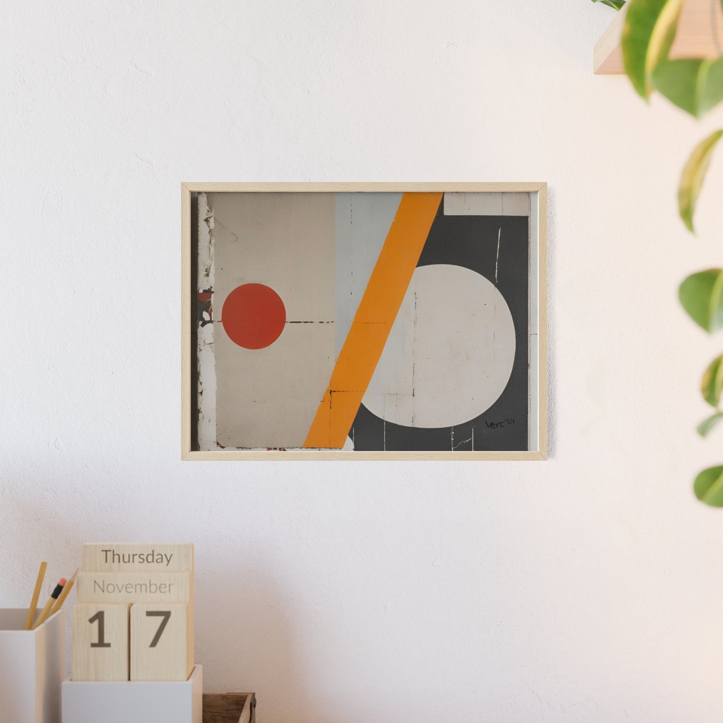 Modern Minimalist Framed Wall Art By Vercmagnus